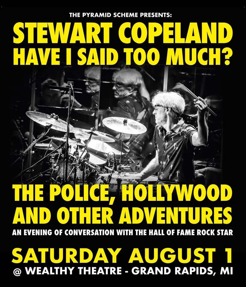 Stewart Copeland - Have I Said Too Much