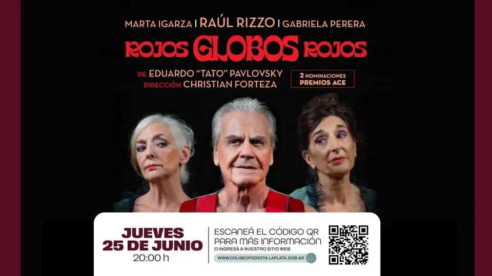 ROJOS GLOBOS ROJOS | Teatro Coliseo Podestá