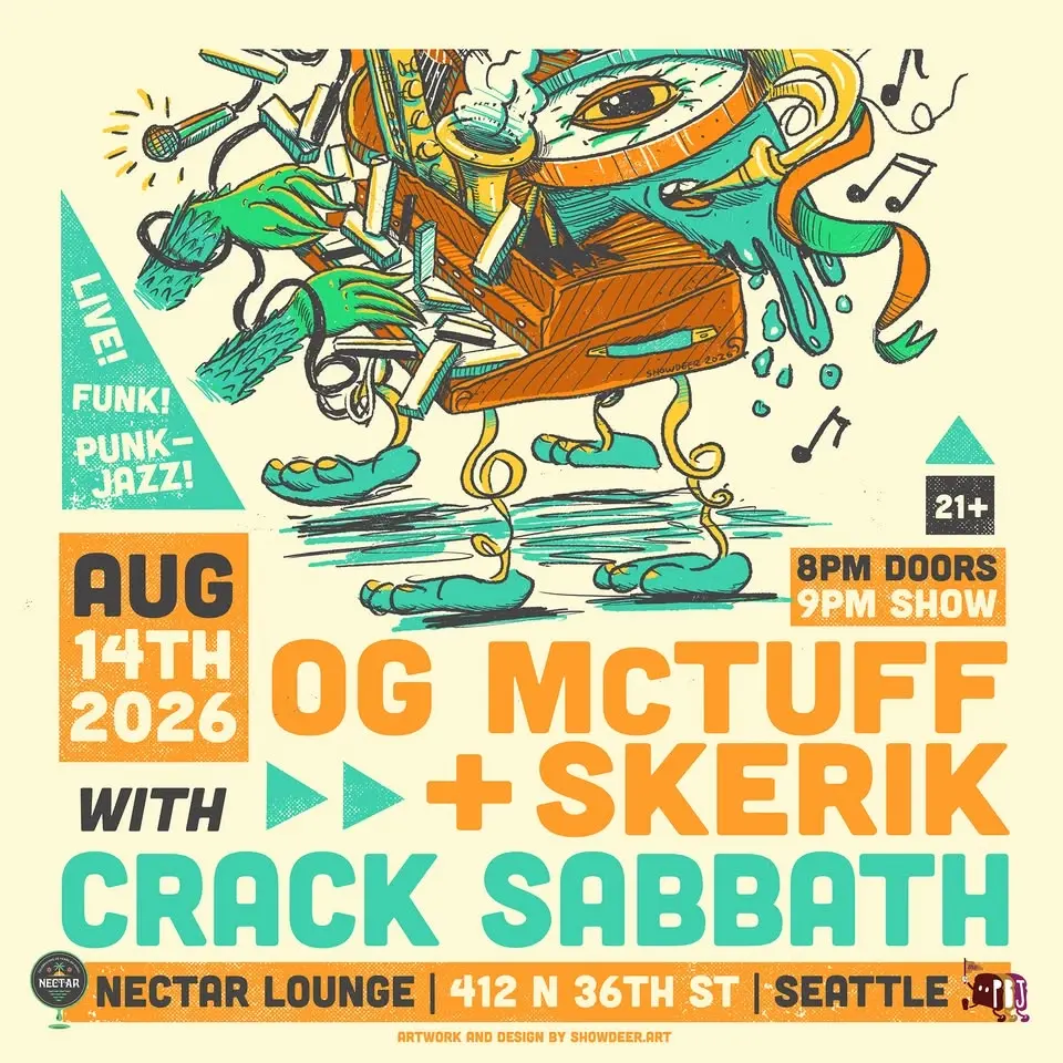 McTuff & Crack Sabbath - Meeting II Armegeddon at Nectar Lounge Lounge