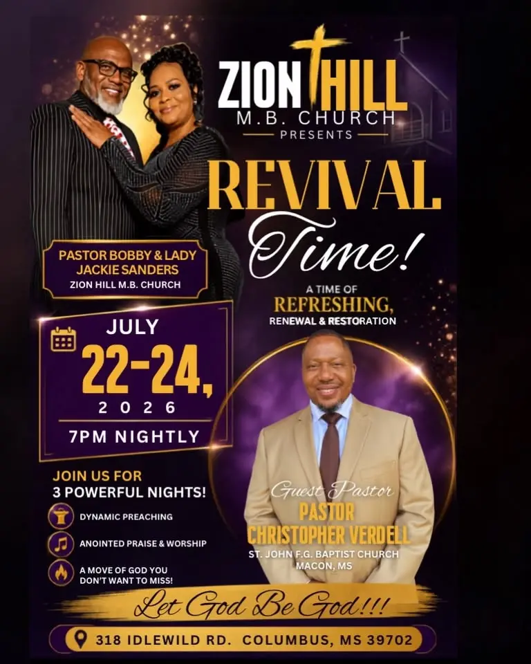 Zion Hill M.B. Church Revival