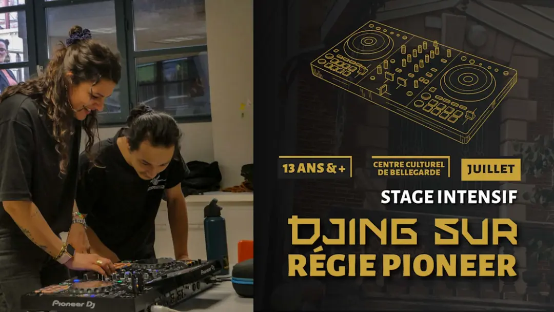 Stage Intensif D’Initiation Au Djing Régie Pioneer