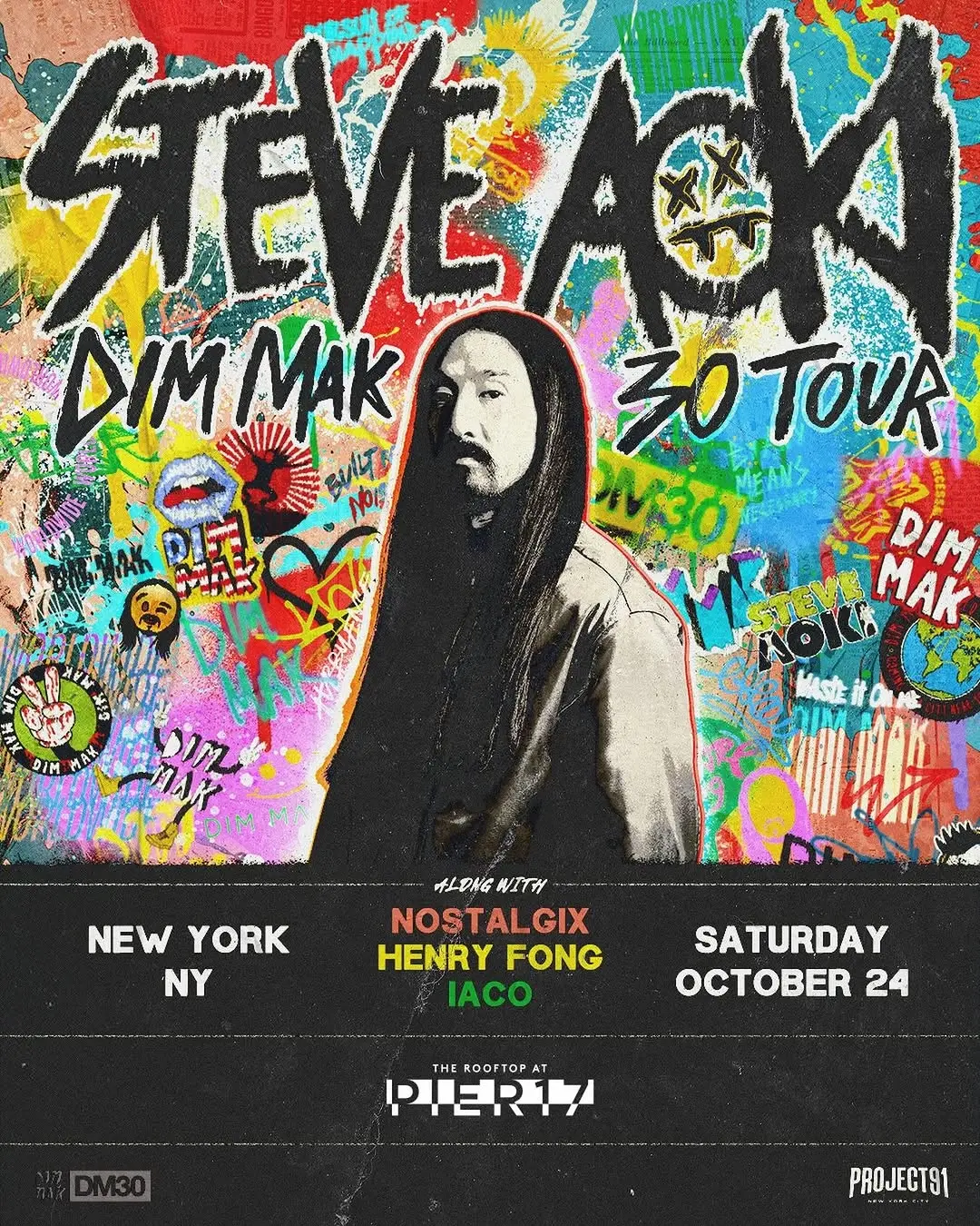 Steve Aoki - Dim Mak 30 Tour