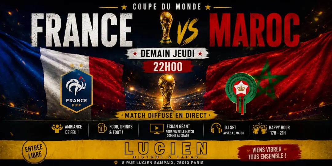 France X Maroc Worldcup
