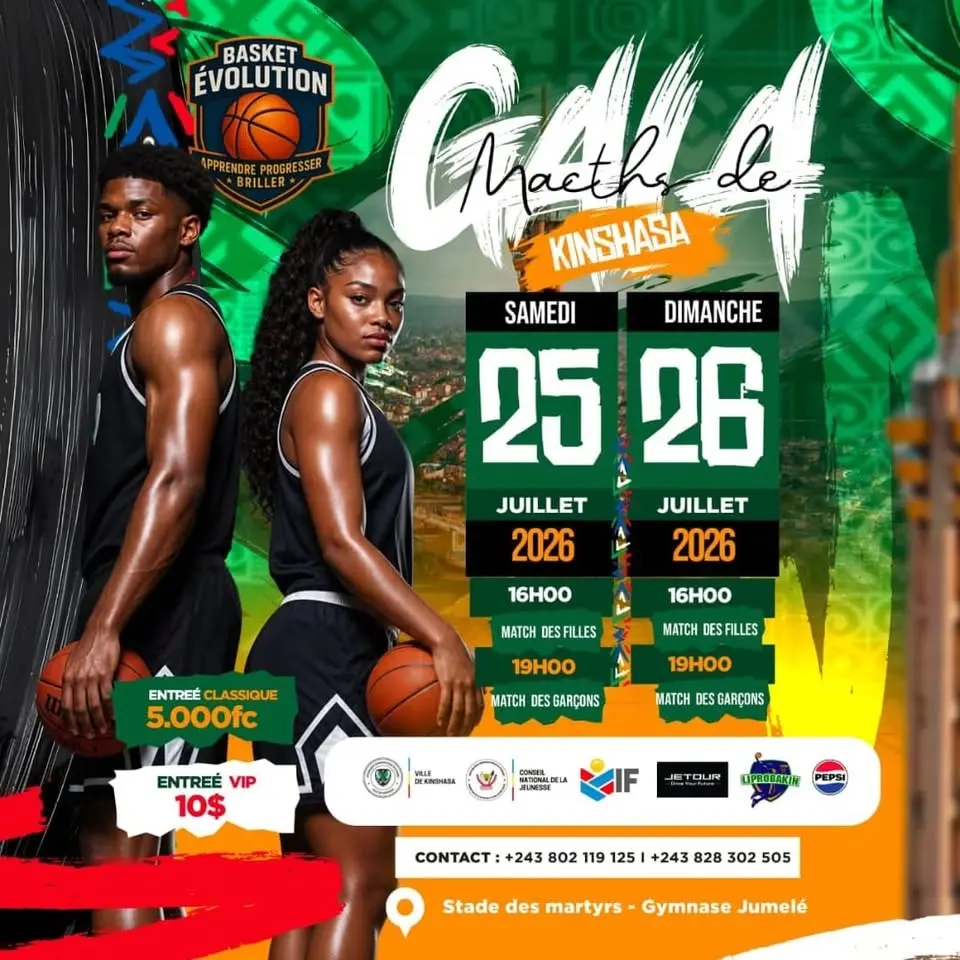 Deux Matchs de basket de gala