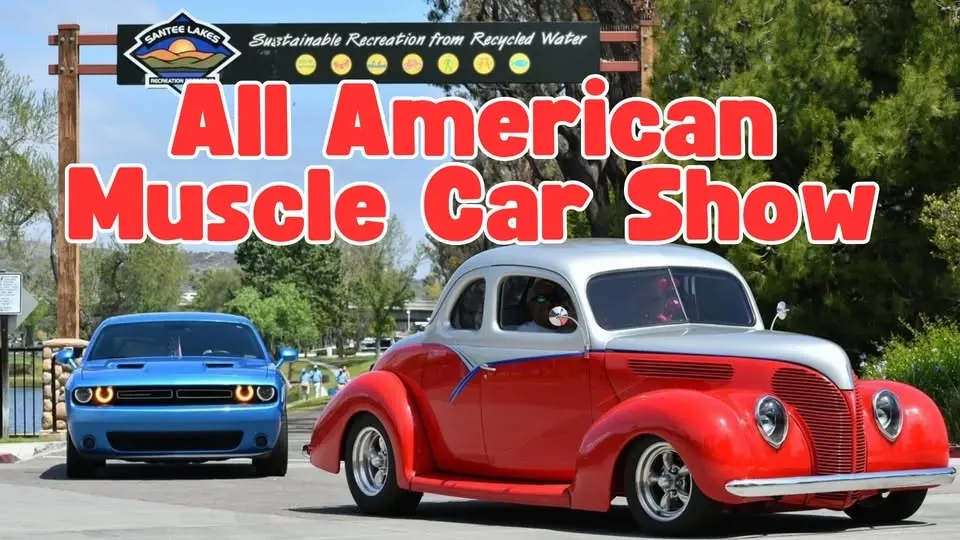 All American Muscle Car Show at the Lakes