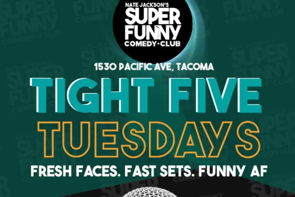 Tight Five Tuesdays Open Mic!