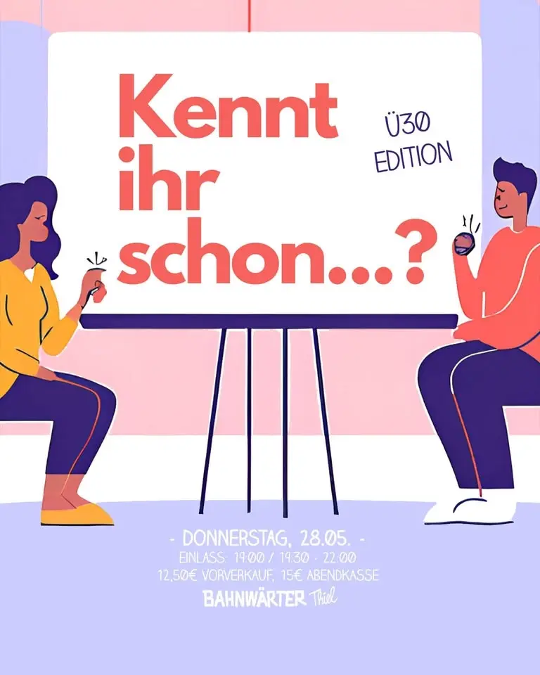 Kennt ihr schon …? – Ü30 Edition | Bahnwärter Thiel