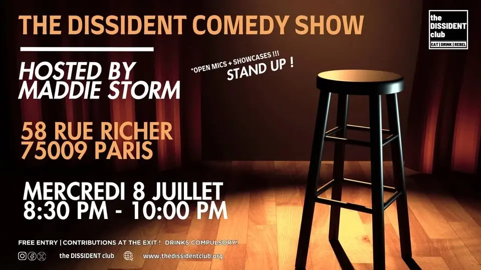 [STAND-UP] The Dissident Comedy Show: hosted by Maddie Storm