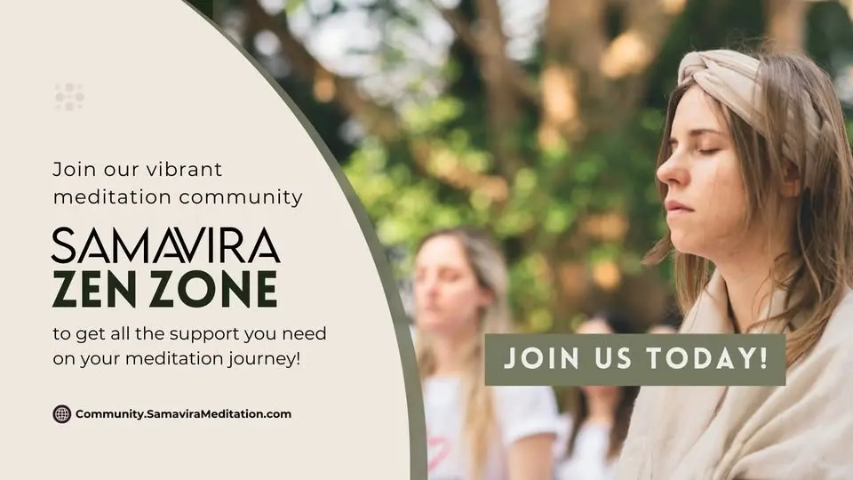🧘‍♂️ 🧘‍♀️ 🧘 Join our online Meditation Community!
