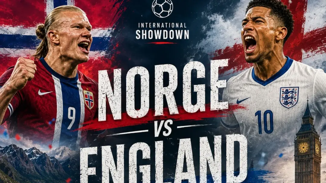 NORGE-ENGLAND fotbolls VM