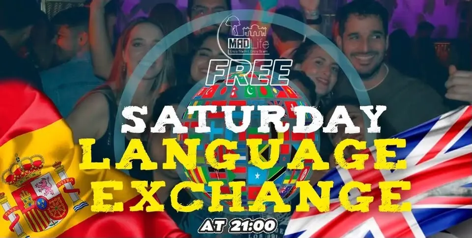SATURDAY International MeetUp & Language Exchange"FREE"