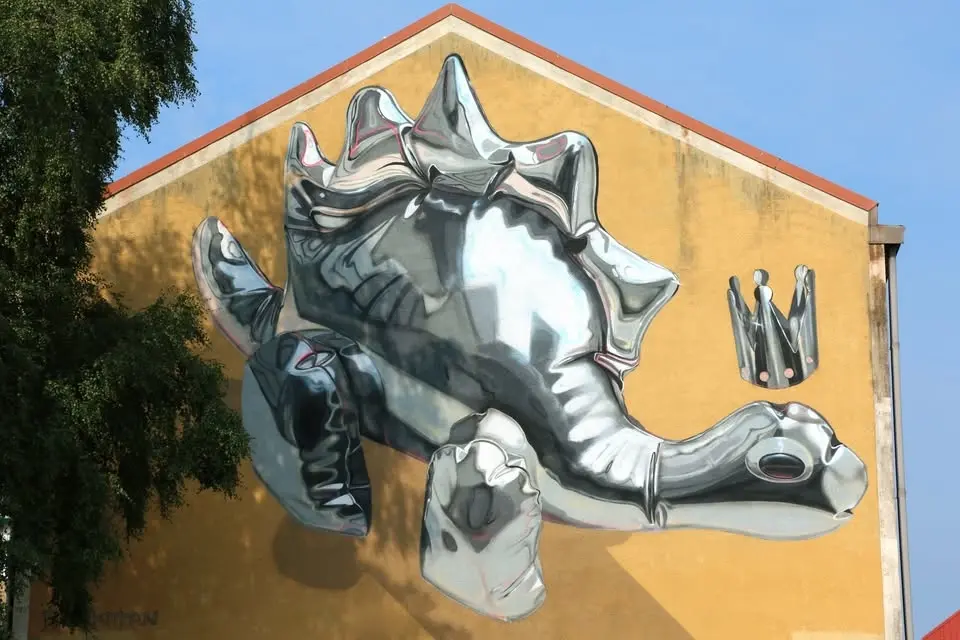 Konstpromenad: Street art - väggmålningar i Halmstad