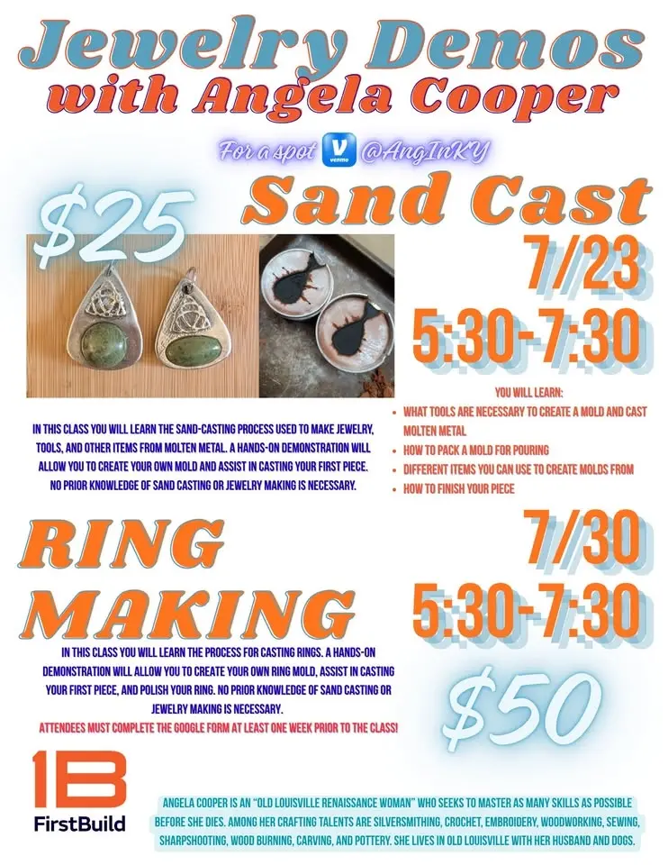 Sand Cast Jewelry Demo