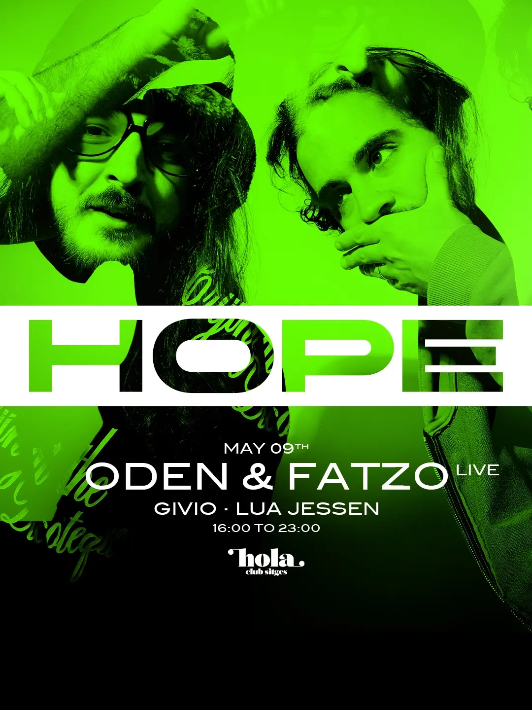 CANCELLED * HOPE pres: Beach Party with Oden & Fatzo (Live)