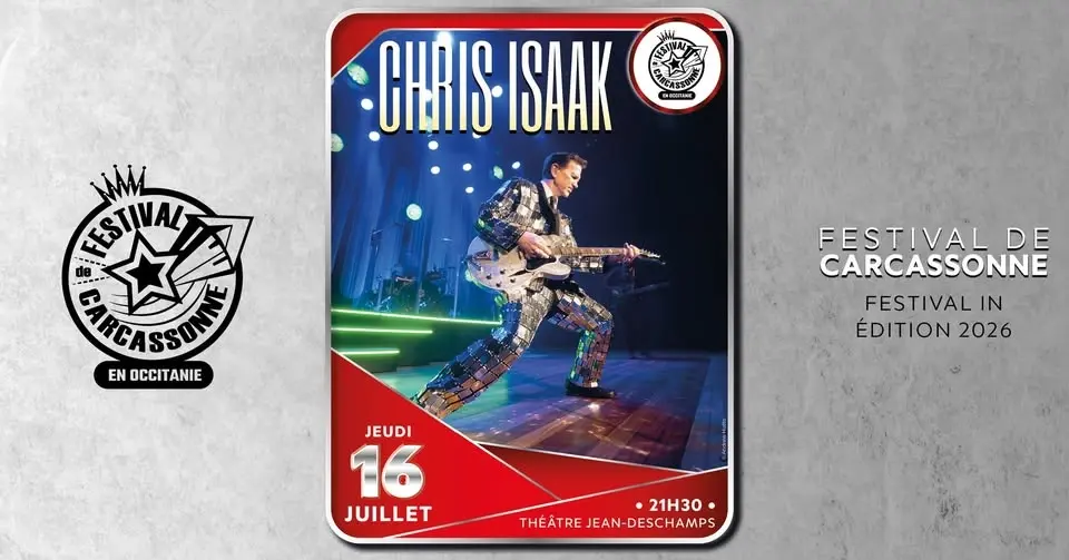 Chris Isaak - Festival de Carcassonne 2026