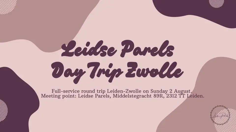 Leidse Parels full-service day trip Leiden-Zwolle