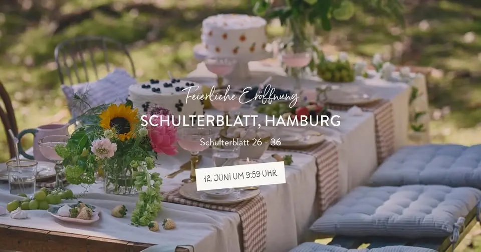 Größe Eröffnung am Schulterblatt, Hamburg✨