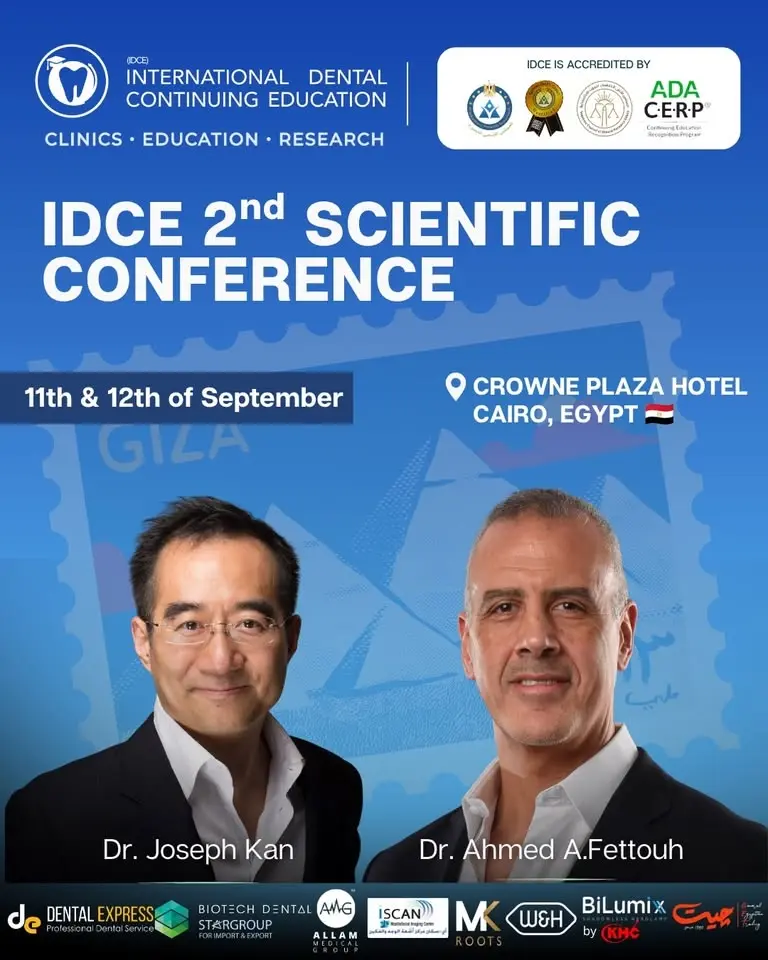 IDCE 2nd Scientific Conference ft. Dr Joseph kan and Dr Ahmed Aboulfettouh