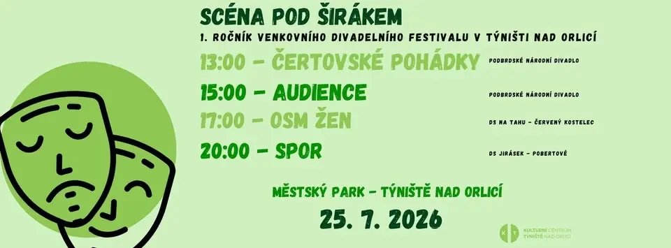 Scéna pod širákem