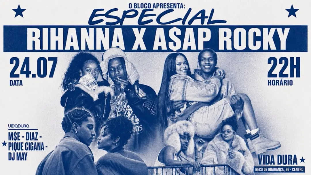 O Bloco -  Especial Rihanna E A$Ap Rocky