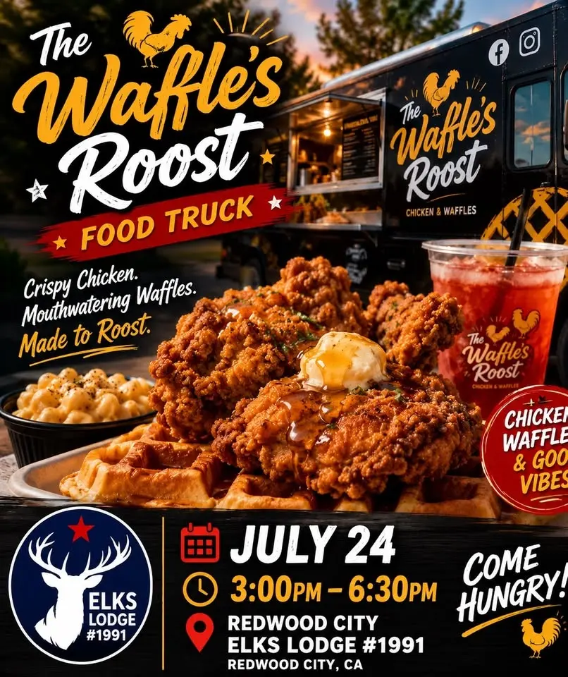 Food Truck Friday at the Lodge - Waffle Roost!