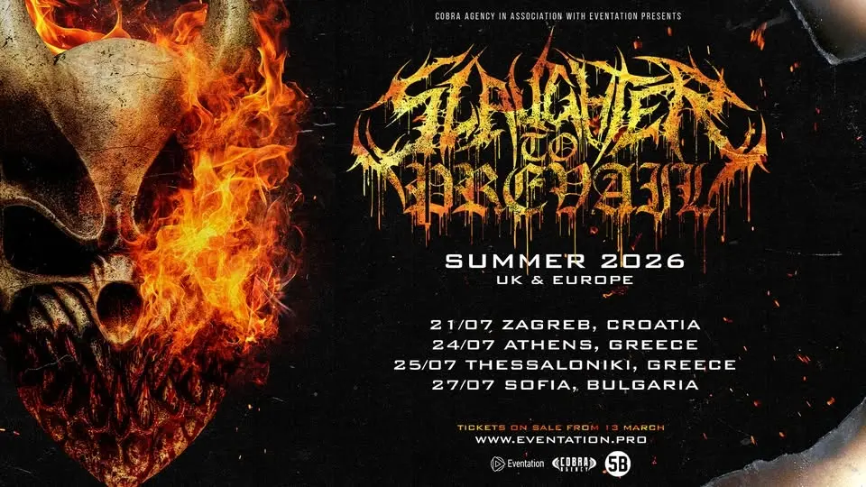 SLAUGHTER TO PREVAIL - 21.07 - ZAGREB, CROATIA