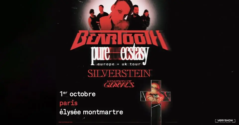 BEARTOOTH + Silverstein + Kingdom of Giants • Elysée Montmartre • Paris