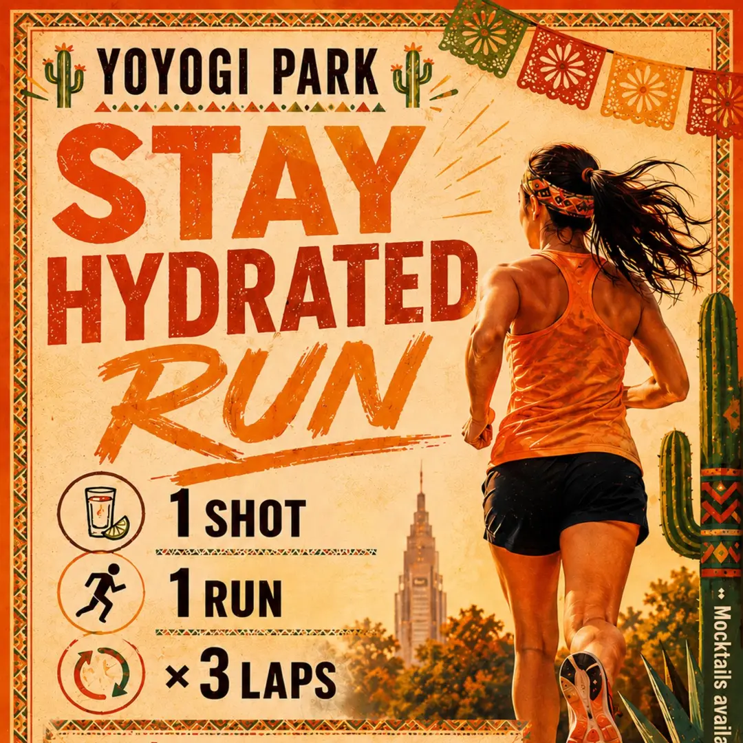 Stay Hydrated Run @Yoyogi park