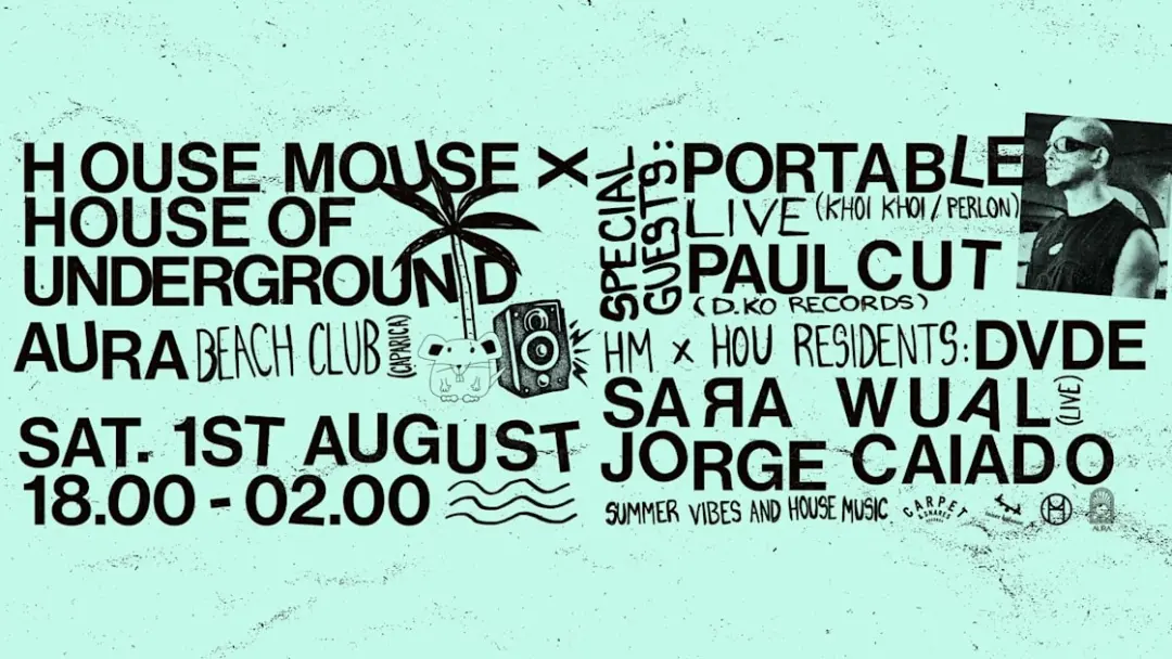 House Mouse X House Of Underground W/ Portable (Live)