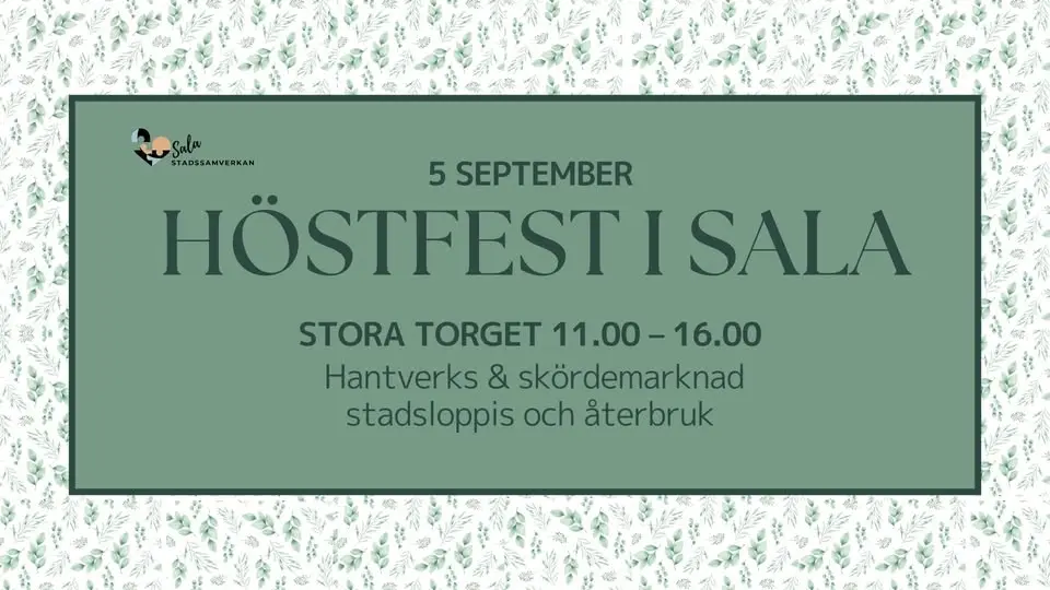 Höstfest i Sala