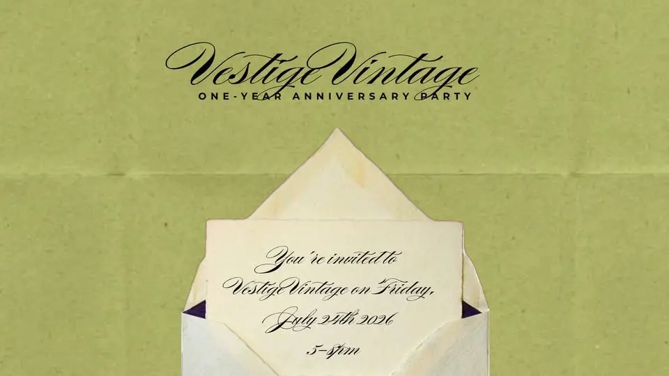 Vestige Vintage One-Year Anniversary Party