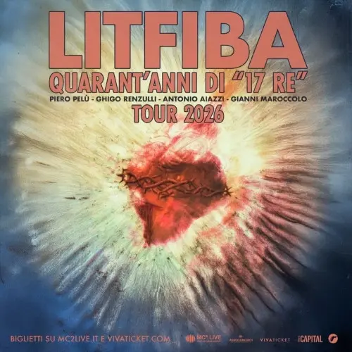 Roma | Litfiba in Concerto per il Tour 'Quarant'anni di 17 Re'.