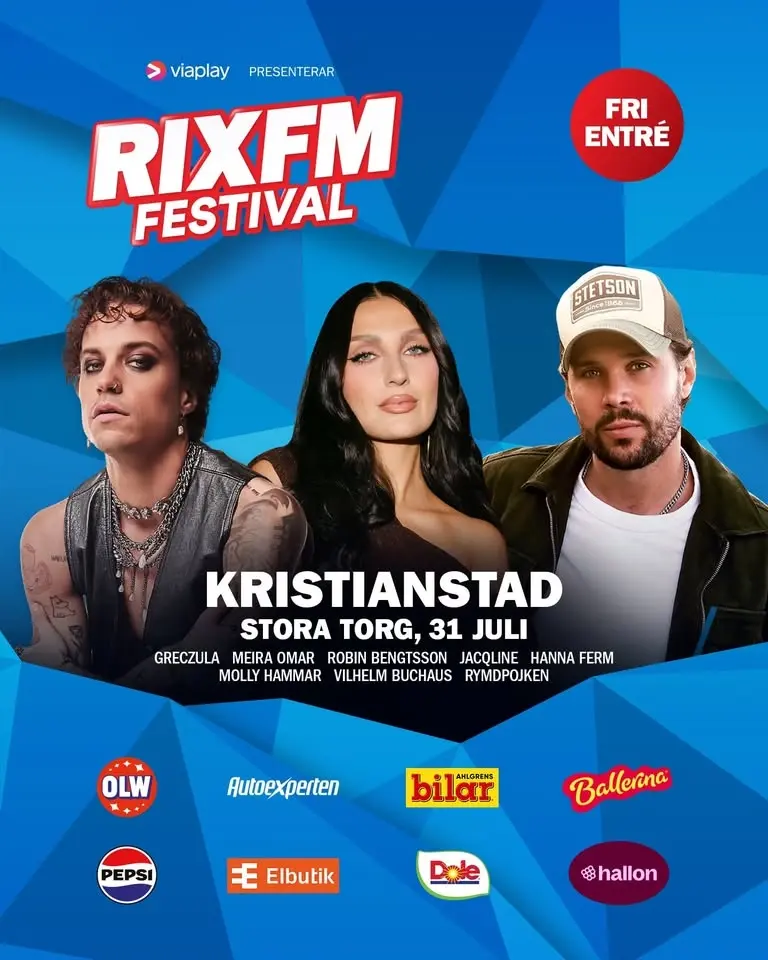 RIX FM Festival Kristianstad 2026