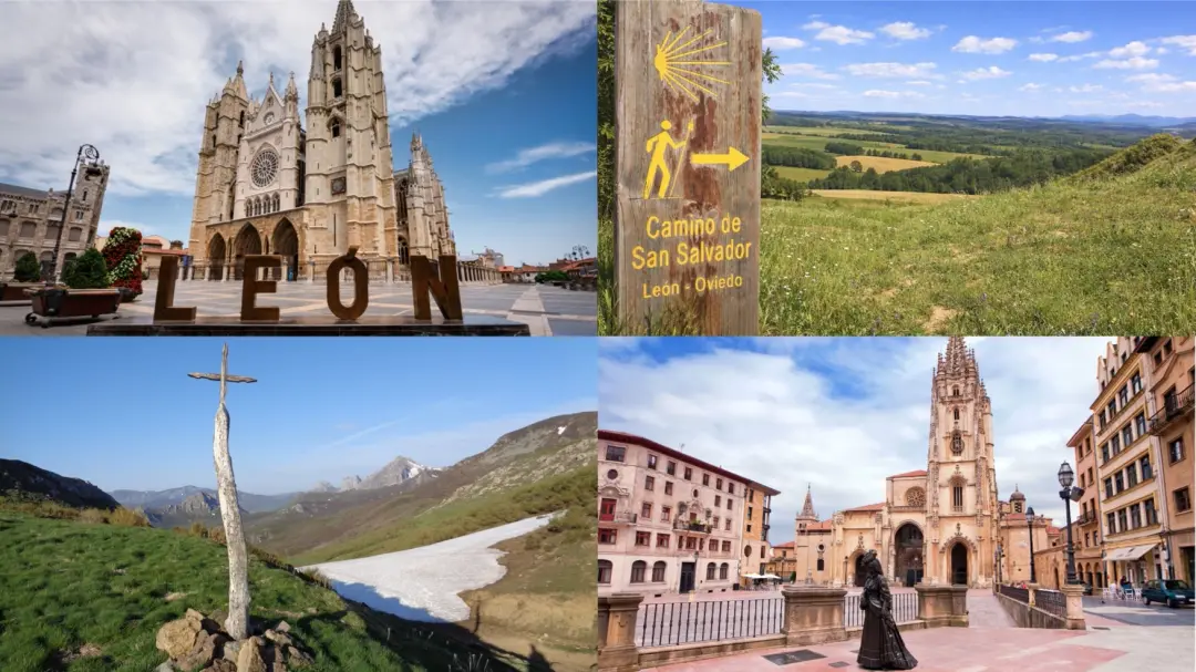 Camino de San Salvador - de León a Oviedo