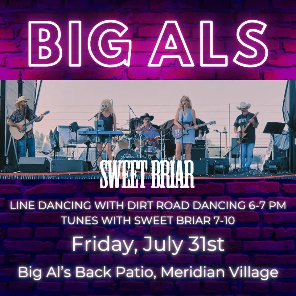 Sweet Briar Big Al's on the Back Patio!