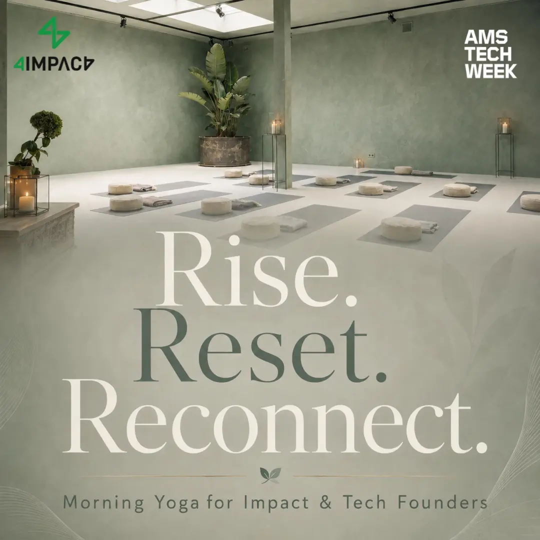 Rise. Reset. Reconnect. — Morning Yoga for Impact Tech Founders