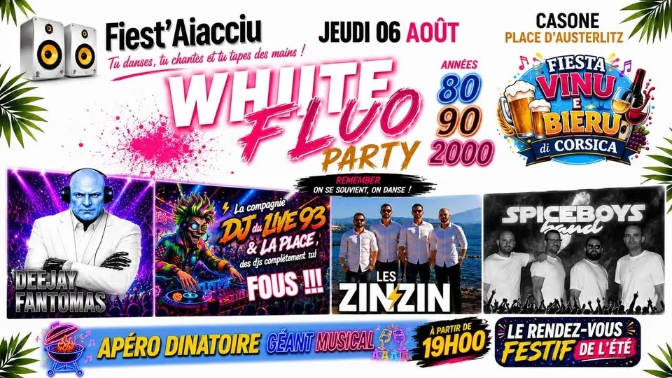 Soirée White Fluo Party