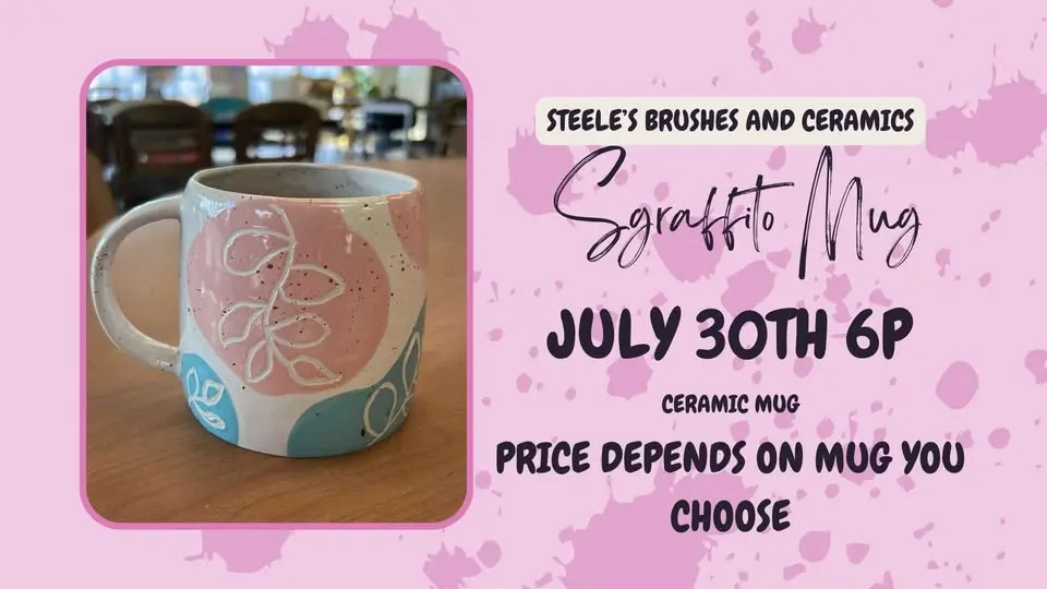 Sgraffito Mug
