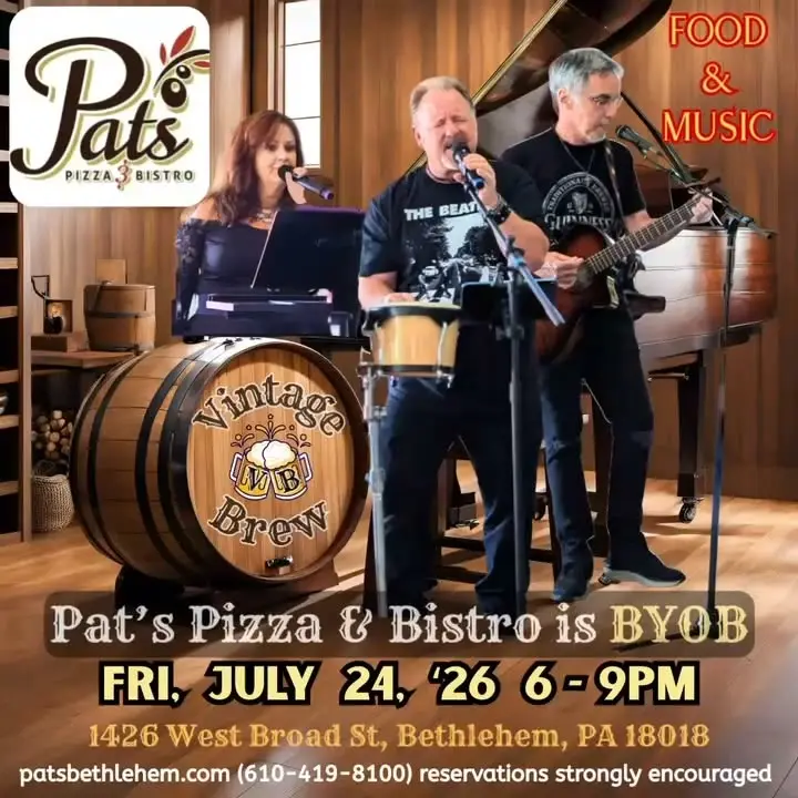 Vintage Brew @ Pat’s Pizza & Bistro