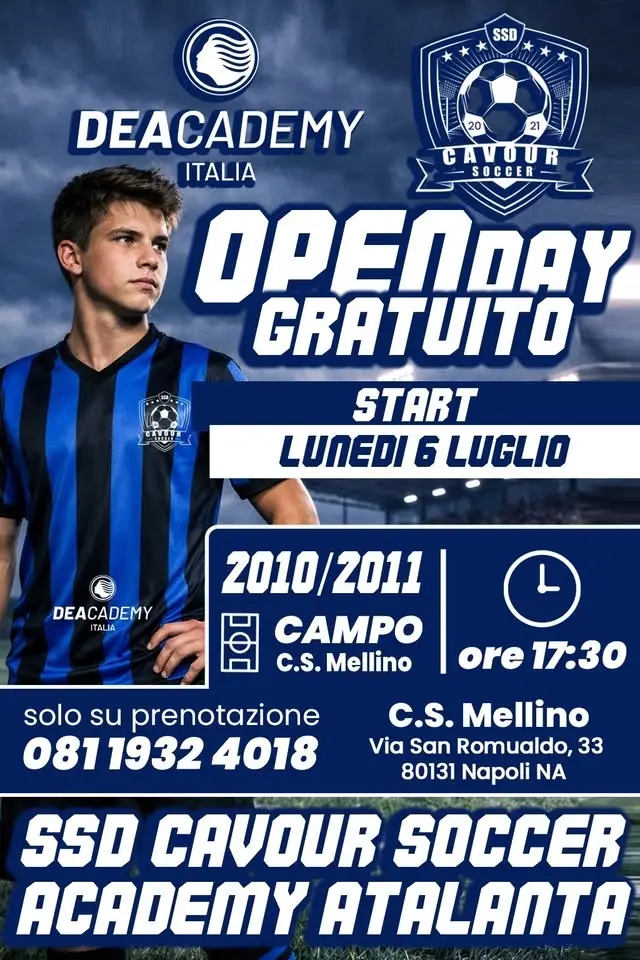 OPEN DAY TARGATO ATALANTA 