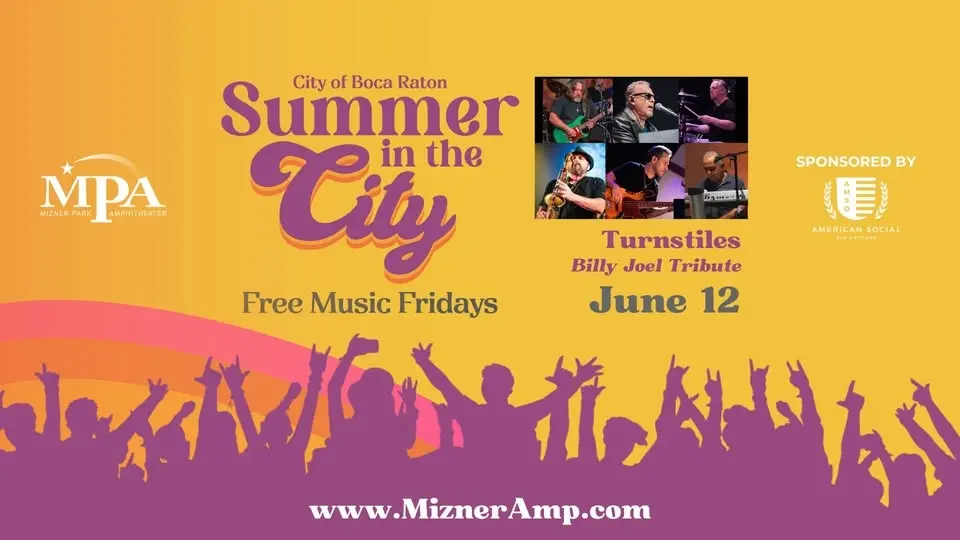 Summer in the City Concert Series - Billy Joel tribute by Turnstiles