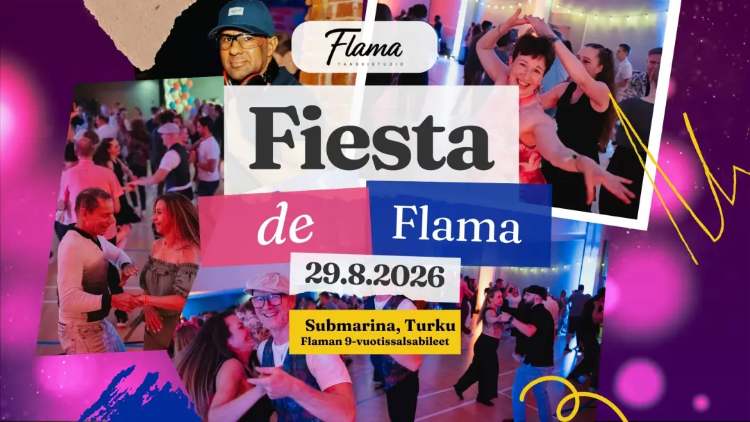 Fiesta de Flama – Flaman 9-vuotissalsabileet / Vili Mustalampi & Los Fabulosos LIVE show