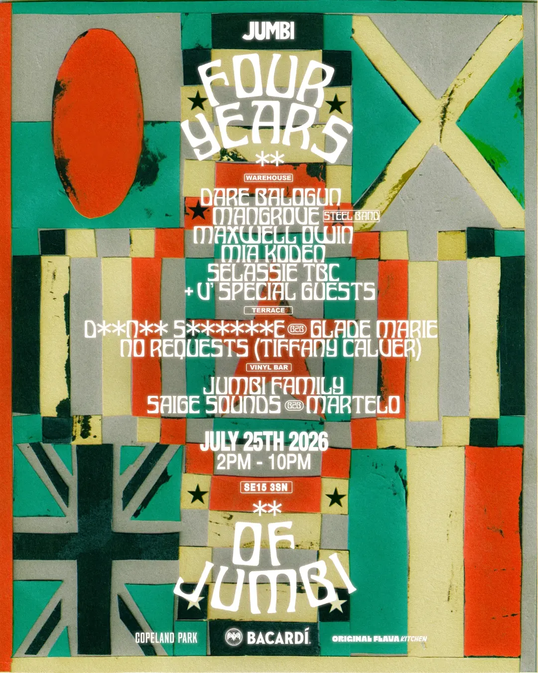 Jumbi 4th Birthday Warehouse Bash (Jumbi and Unit 08)