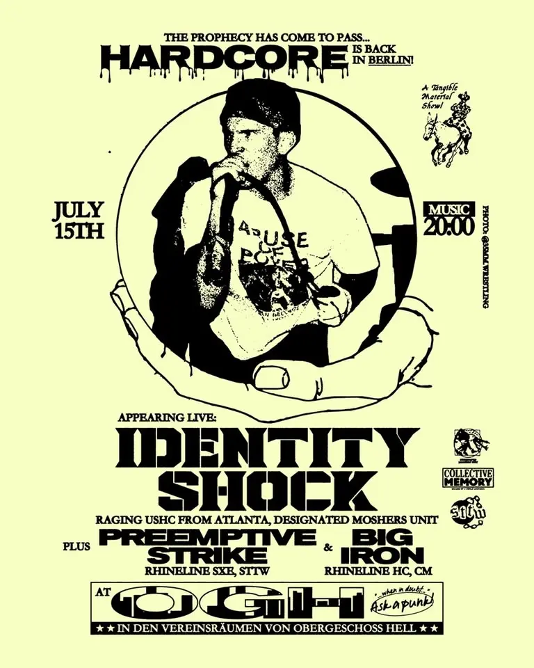 Identity Shock + Preemtive Strike + Big Iron in Berlin