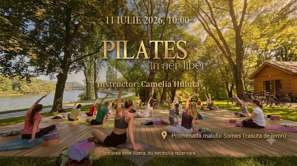 Pilates în aer liber