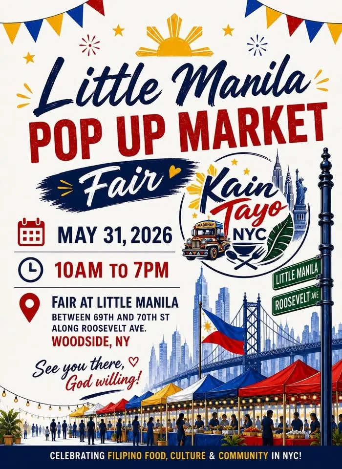 LITTLE MANILA POP UP - KAIN TAYO NYC