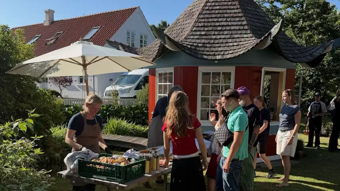 Sommerret i Cafe Forhaven
