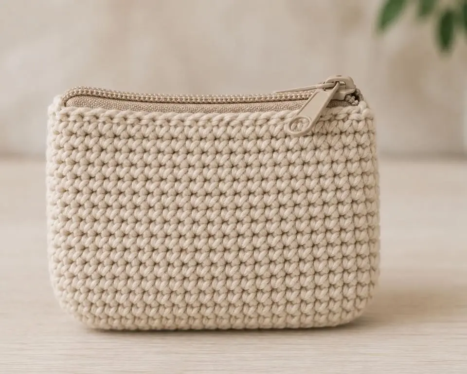 Crocheting a Simple Coin Purse