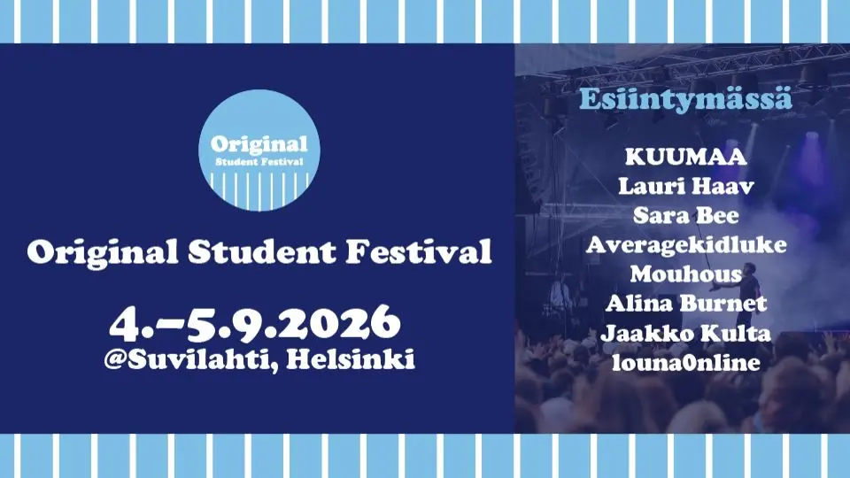 Original Student Festival 2026