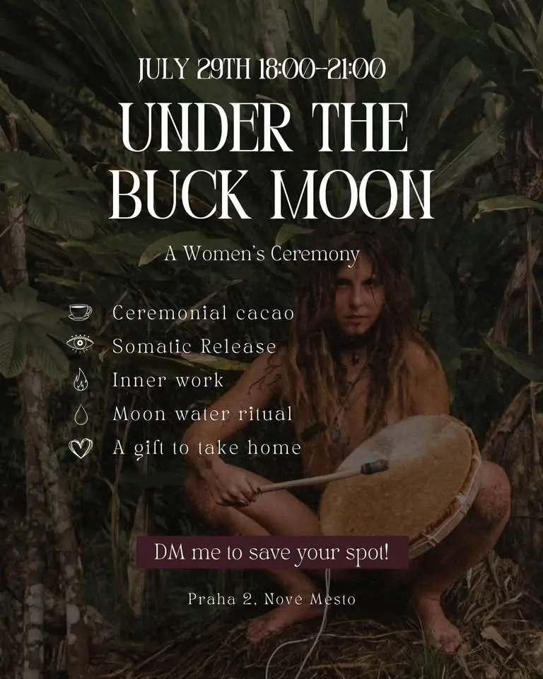 Under The Buck Moon | A Women's Ceremony in Prague